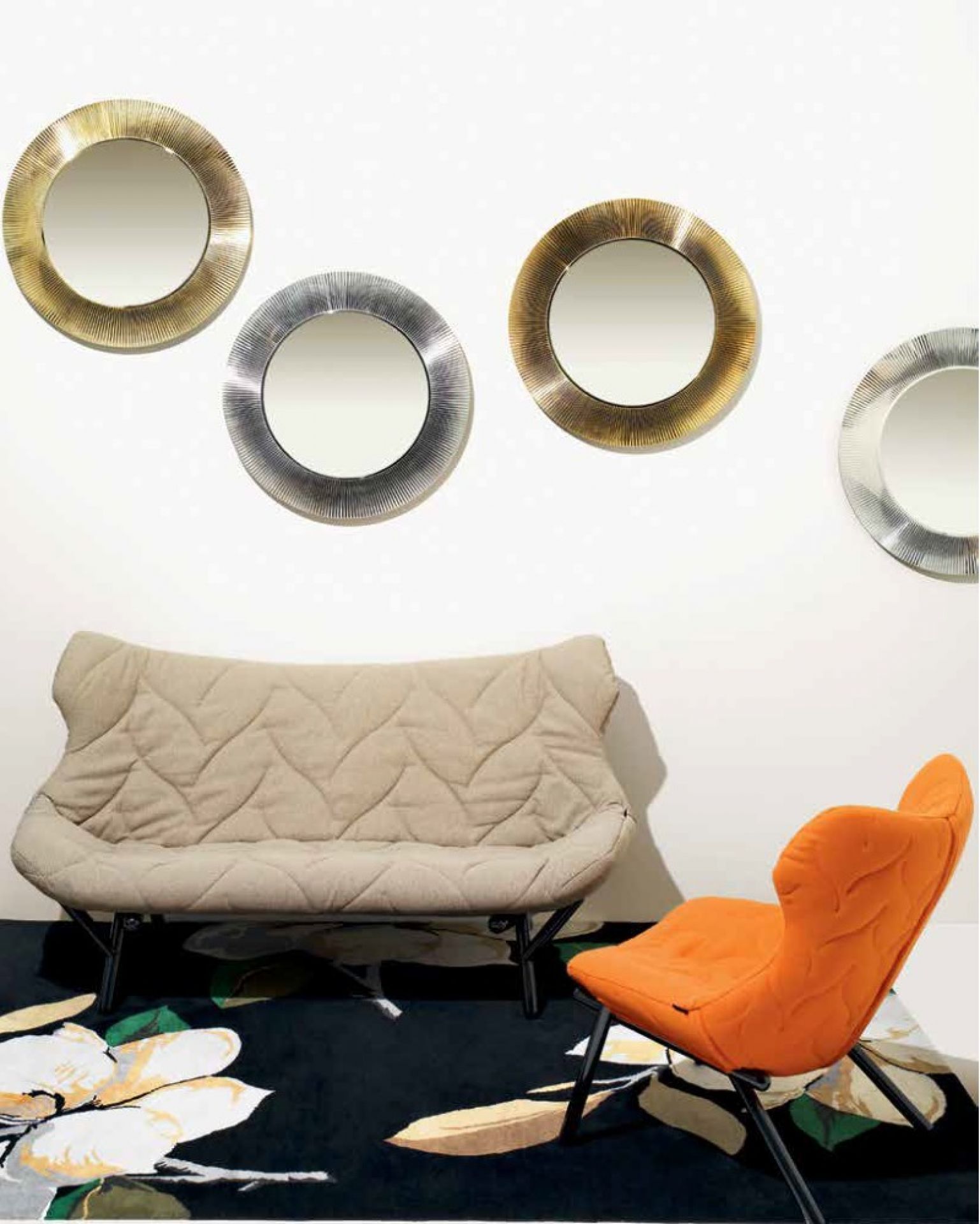 All Saints Spiegel TRANSPARENT TRANSPARENT GLASKLAR Kartell EINZELSTÜCK 