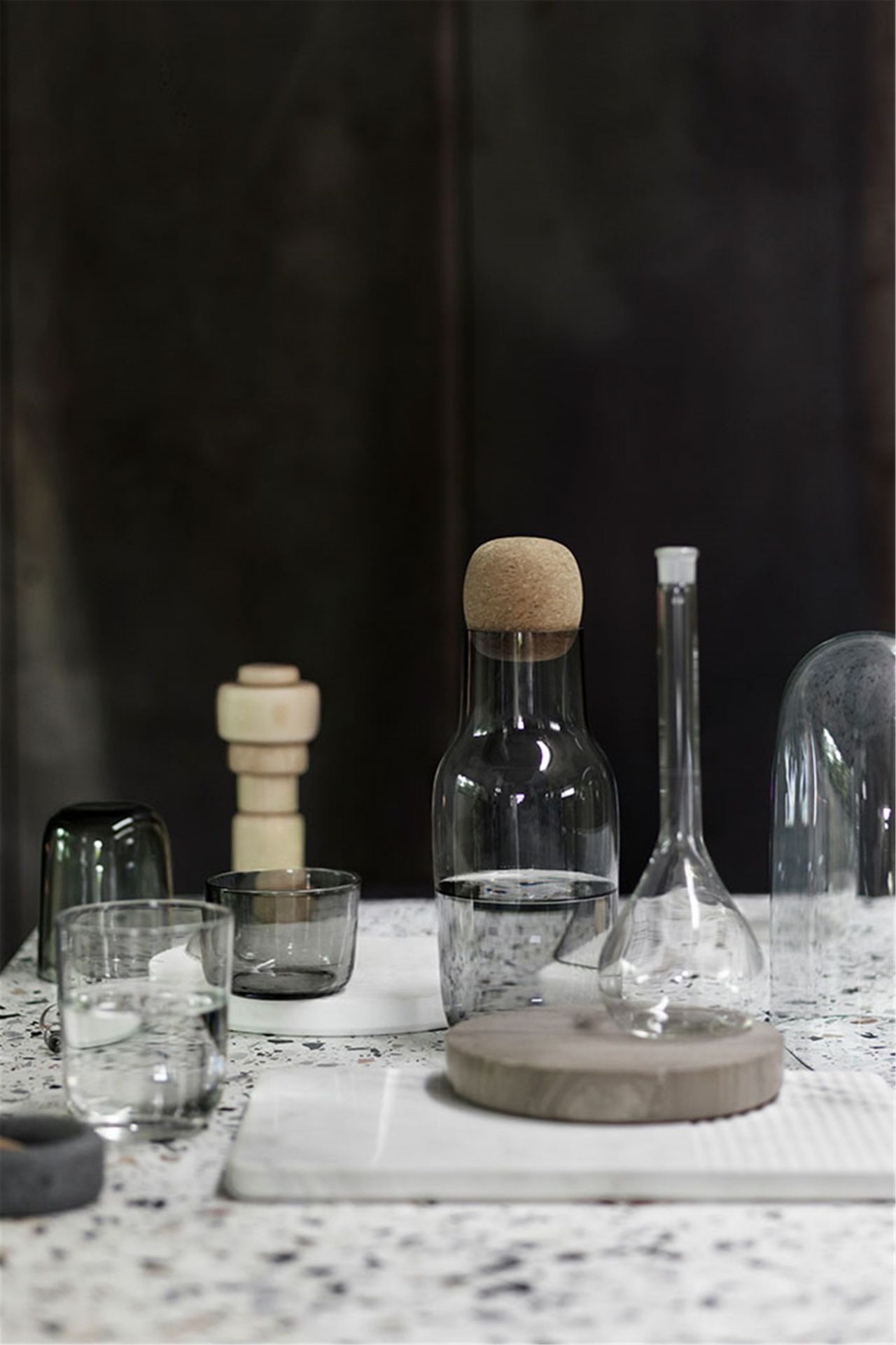 Corky Glasses Glas Tall Klar Muuto EINZELSTÜCK