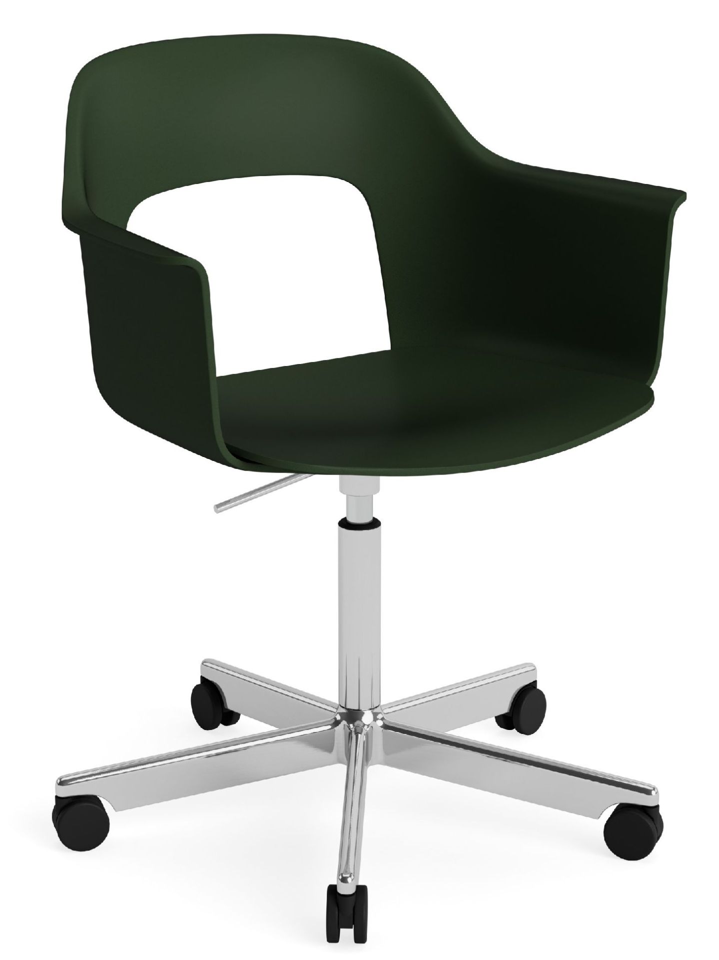 Layout Armchair 241 Armlehnstuhl 5-Sternfuß Drehmechanismus mit Gasfeder Hay