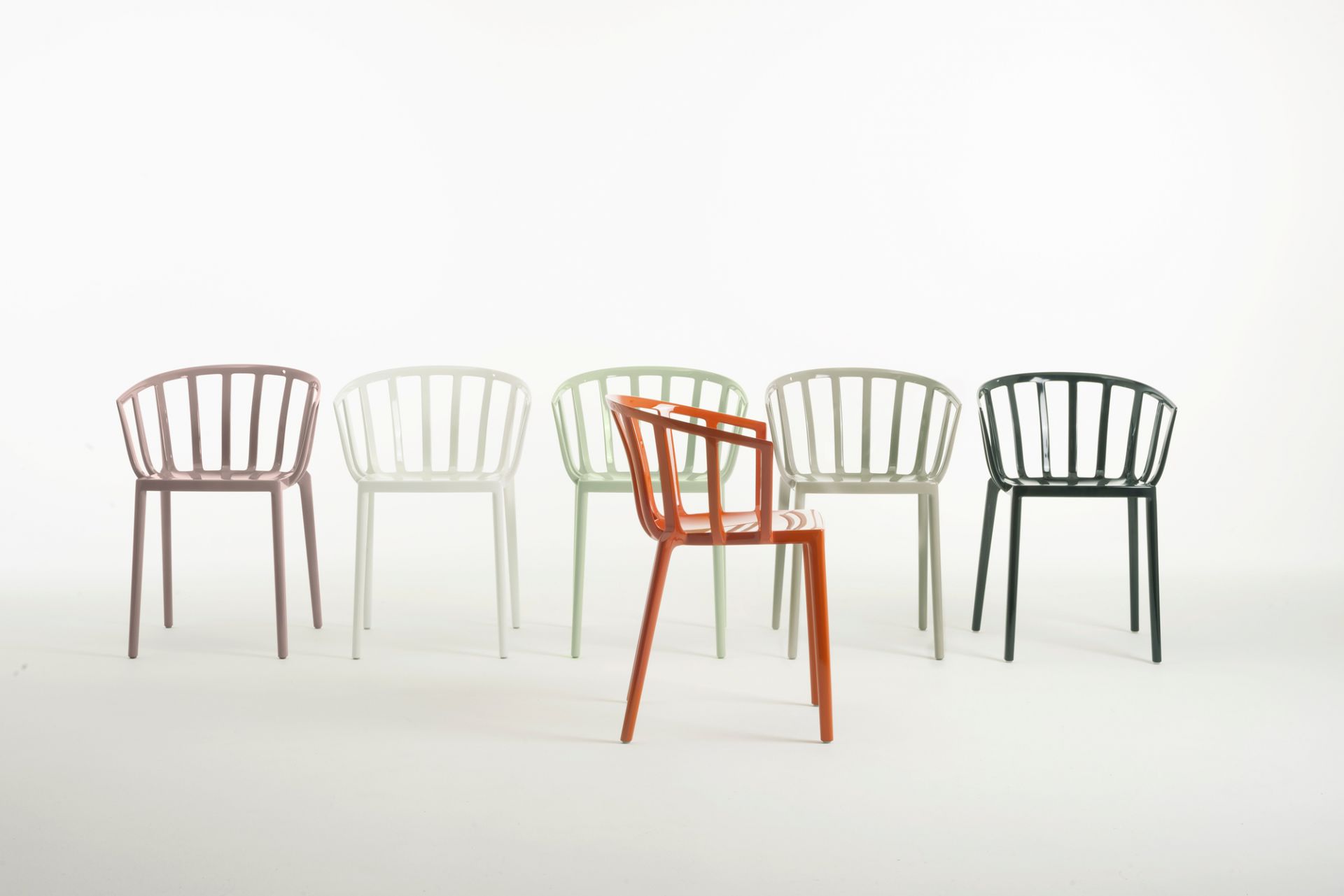 Venice Glänzend Stuhl Kartell