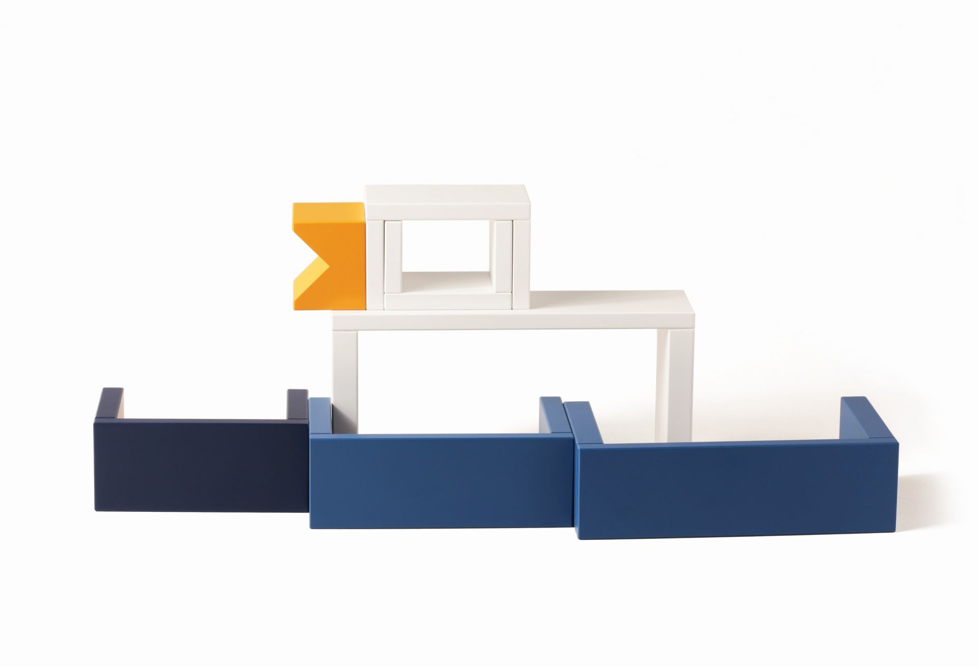 Bauhaus Corus Bunt Steckspiel Naef Spiele AG EINZELSTÜCK