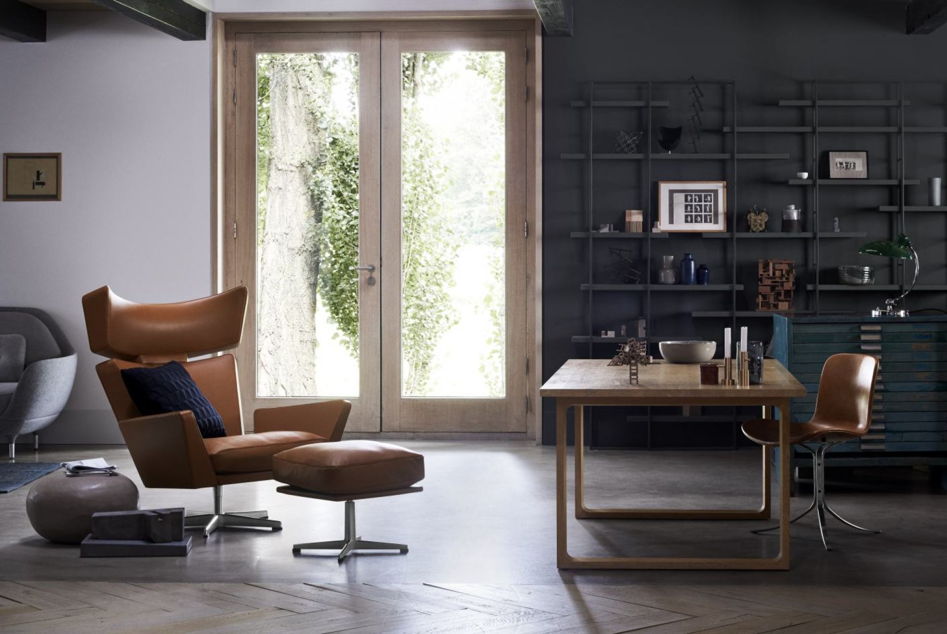 Oksen Hocker Fritz Hansen