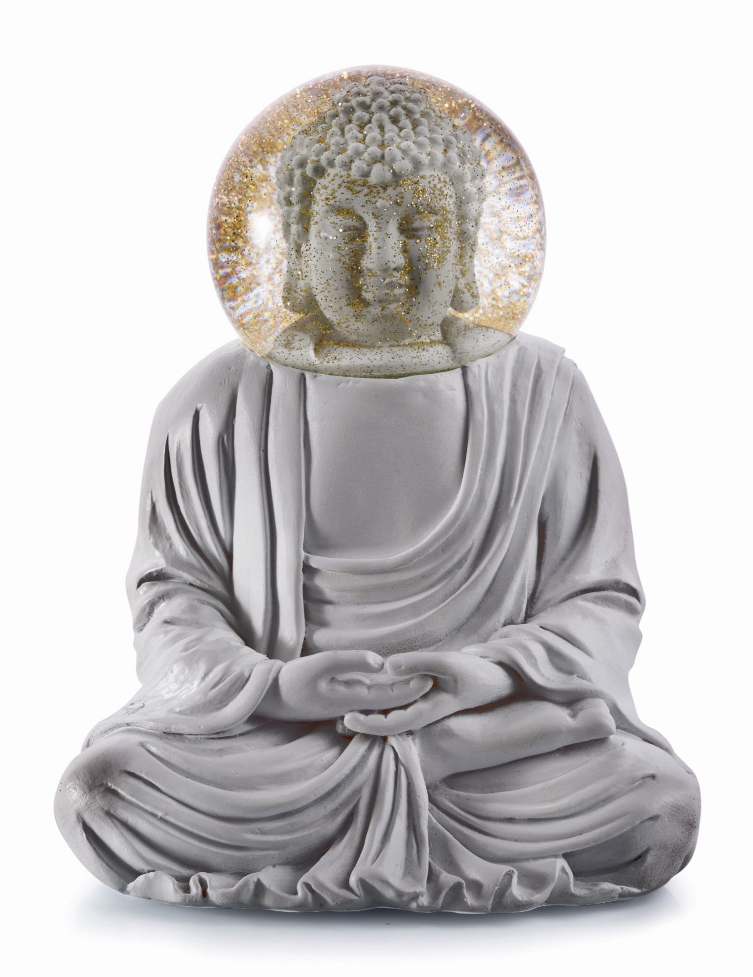 Summerglobes The Grey Buddha Glitzerkugel Donkey EINZELSTÜCK