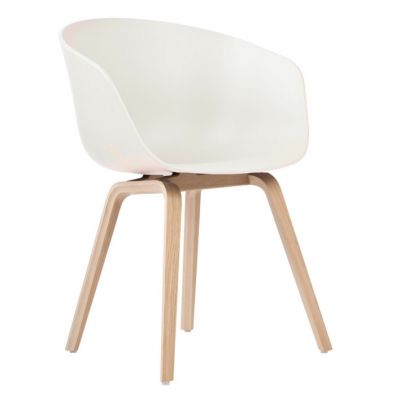 About A Chair AAC22 / AAC 22 Stuhl Hay-Weiß 10 (Creme)