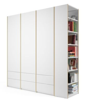 MODULAR PLUS Schrank Kombination mit Anbauregal rechts B 212,2 cm Müller Möbelwerkstätten